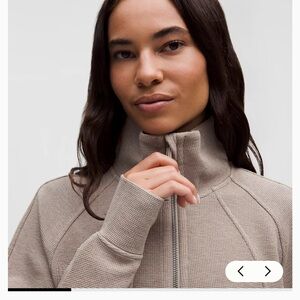 Lululemon Scuba Cropped Funnel-Neck Half Zip
Waffle Size M NWOT